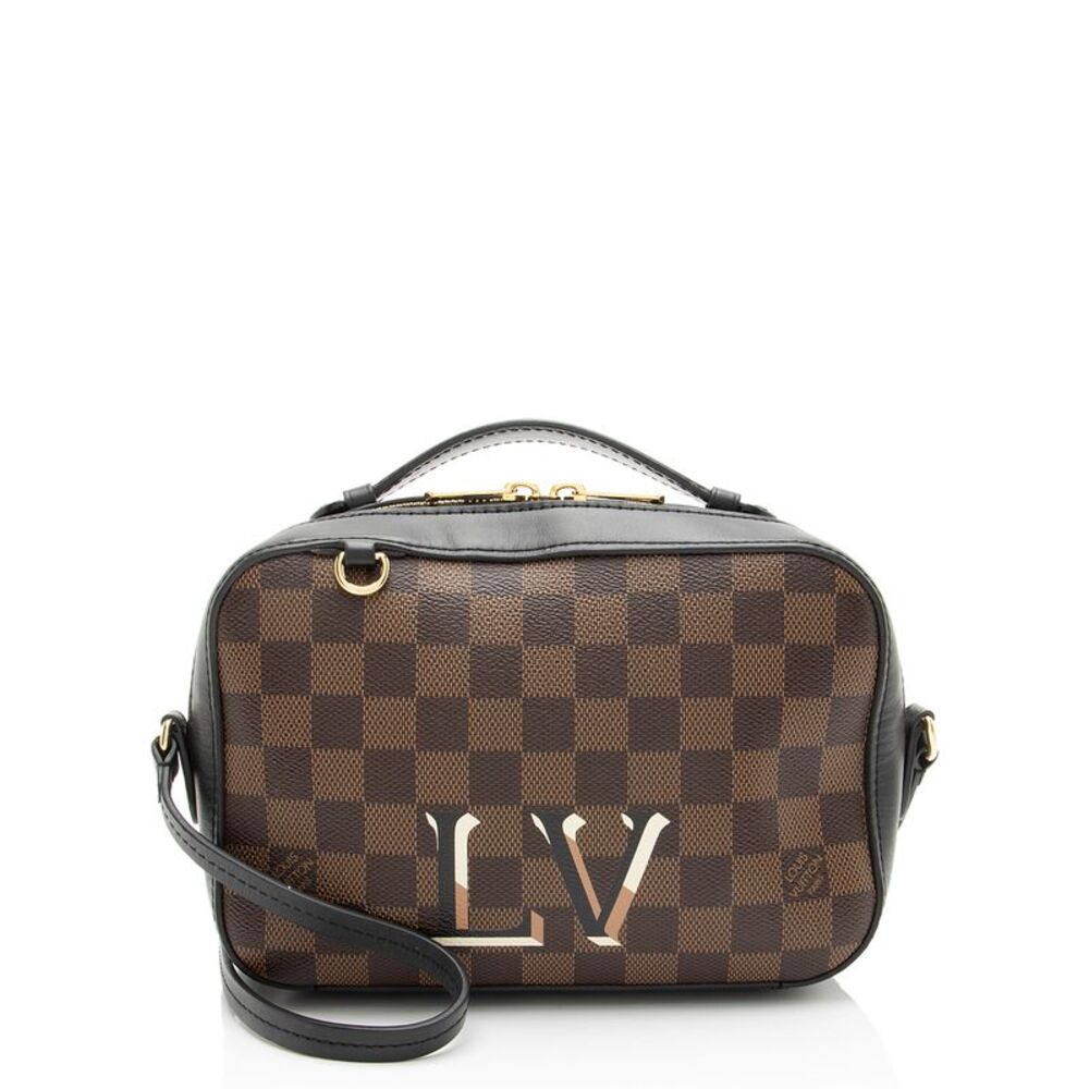 Louis Vuitton Damier Ebene Santa Monica Shoulder Bag